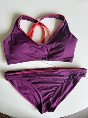 Athleta D-DD Women's Color Block Bikini
